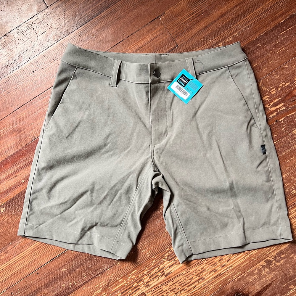 Ornot Mission Short / brand new w/ tags - sage / gray color - 32